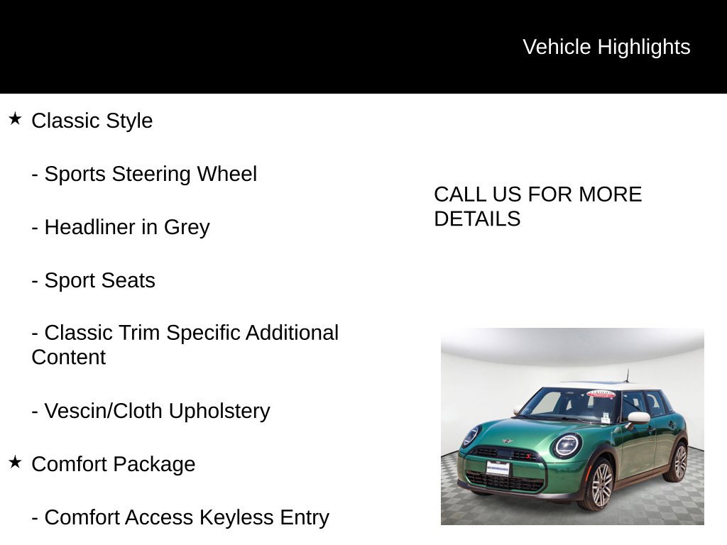 Used 2026 MINI Cooper S FWD image 7