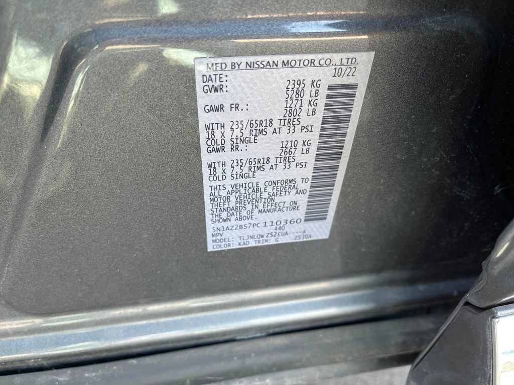 Used 2023 Nissan Murano SV AWD/4WD image 29