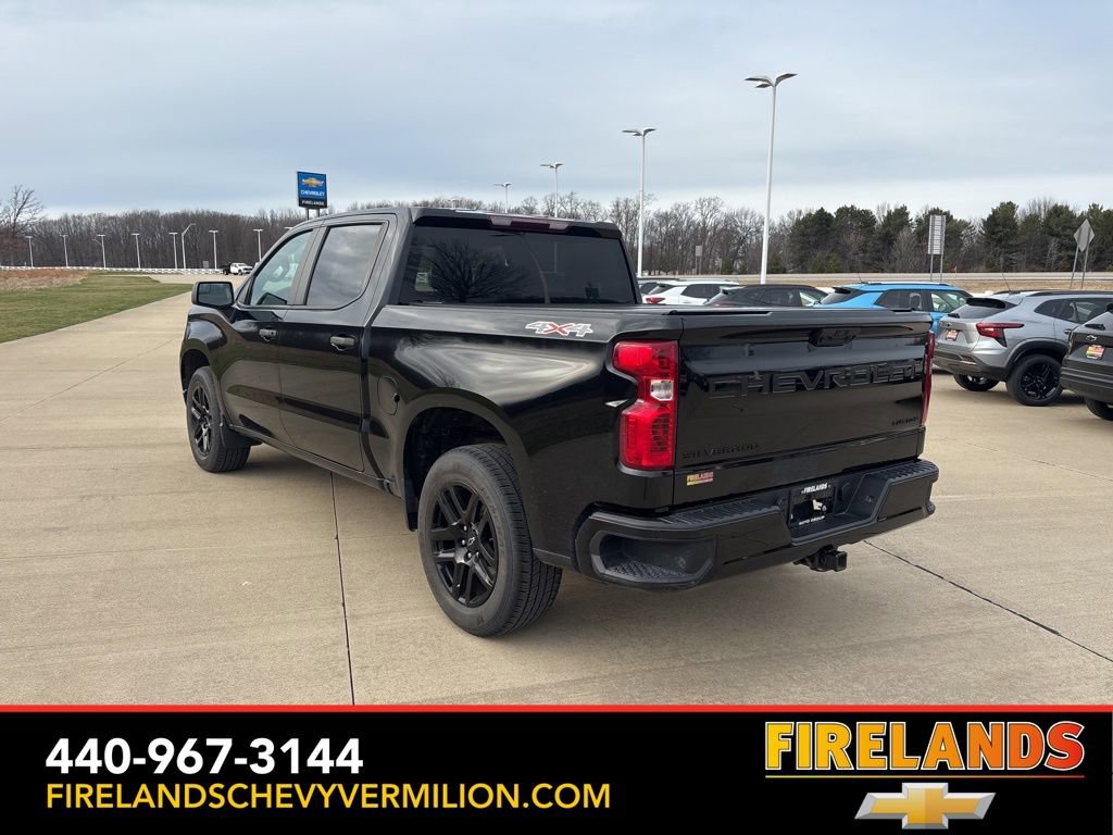 Used 2022 Chevrolet Silverado 1500 Custom w/ LPO, Dark Essentials Package image 4