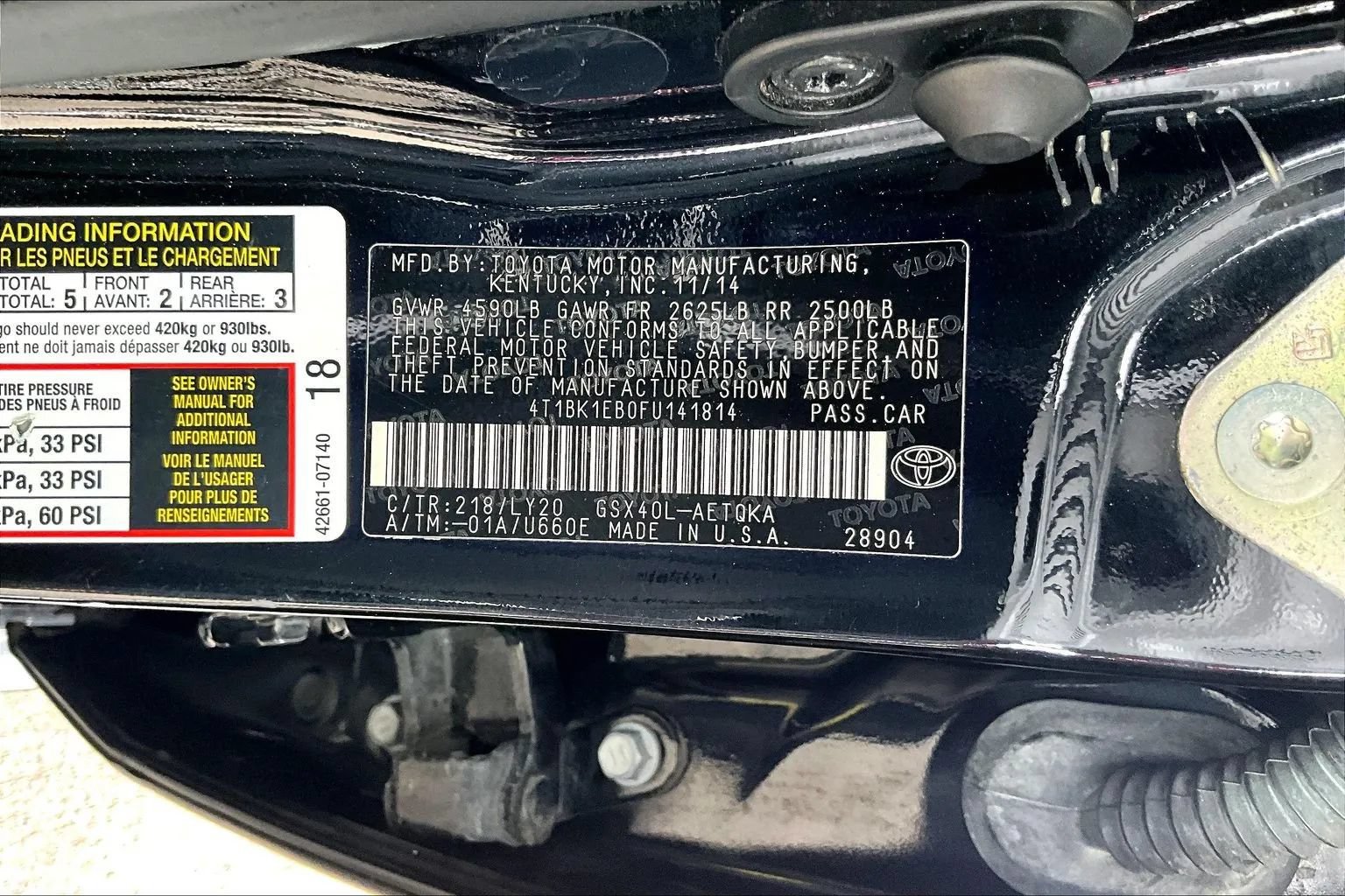 Used 2015 Toyota Avalon XLE Touring Sport Edition FWD image 16