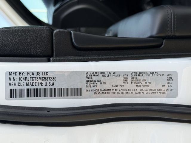 Used 2021 Jeep Grand Cherokee High Altitude AWD/4WD image 33