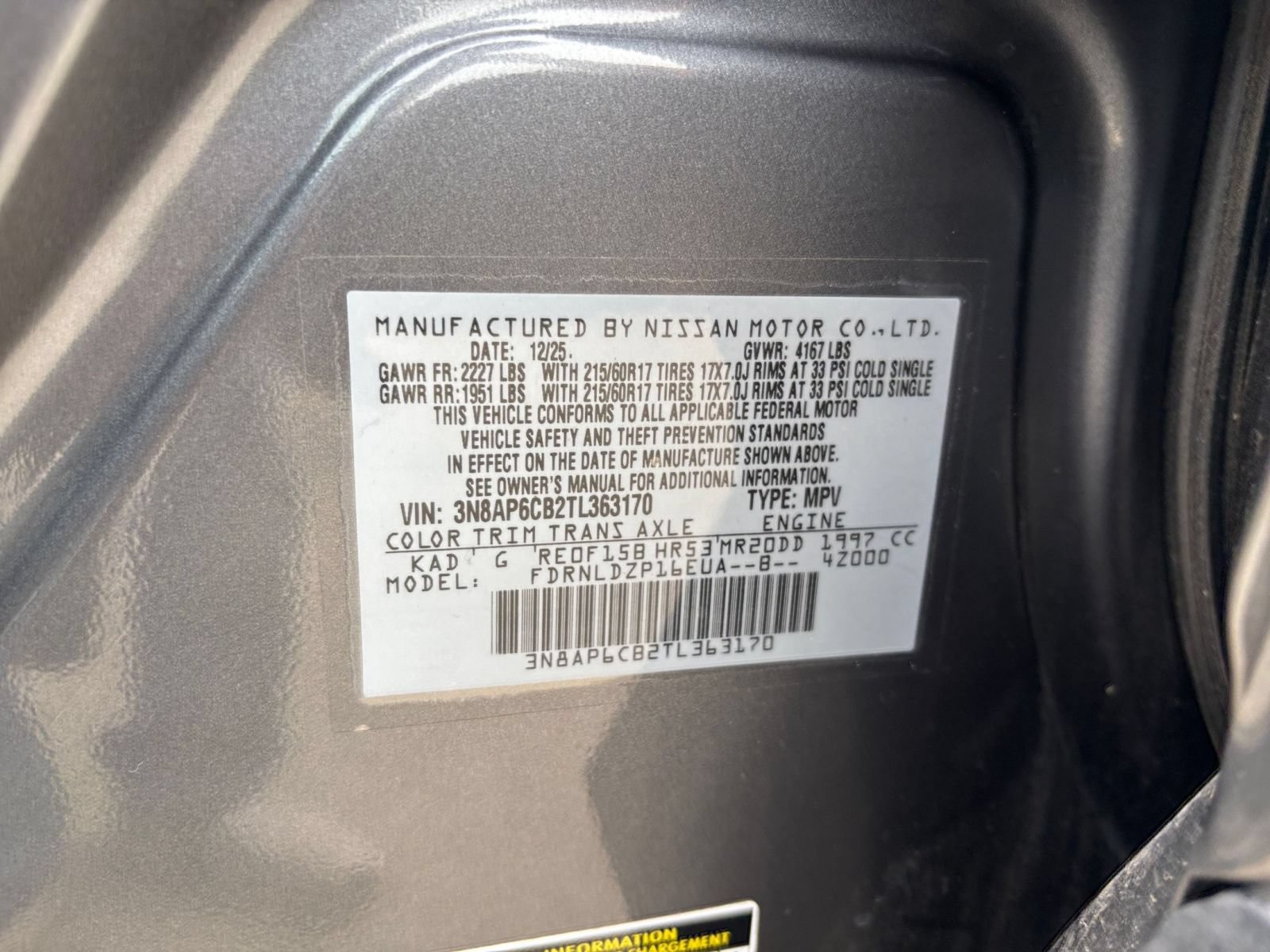 Used 2026 Nissan Kicks SV w/ Cold Weather Package AWD/4WD image 28