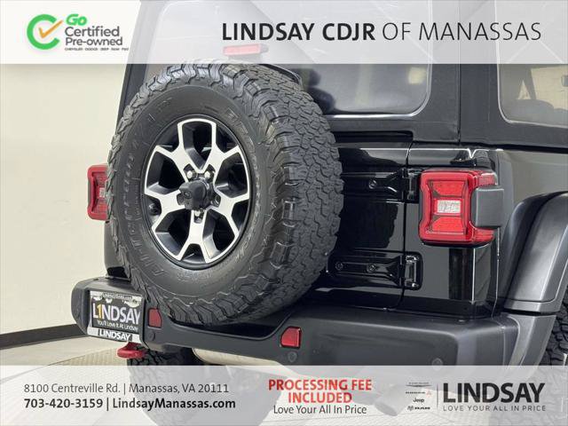 Certified 2020 Jeep Wrangler Unlimited Rubicon AWD/4WD image 10
