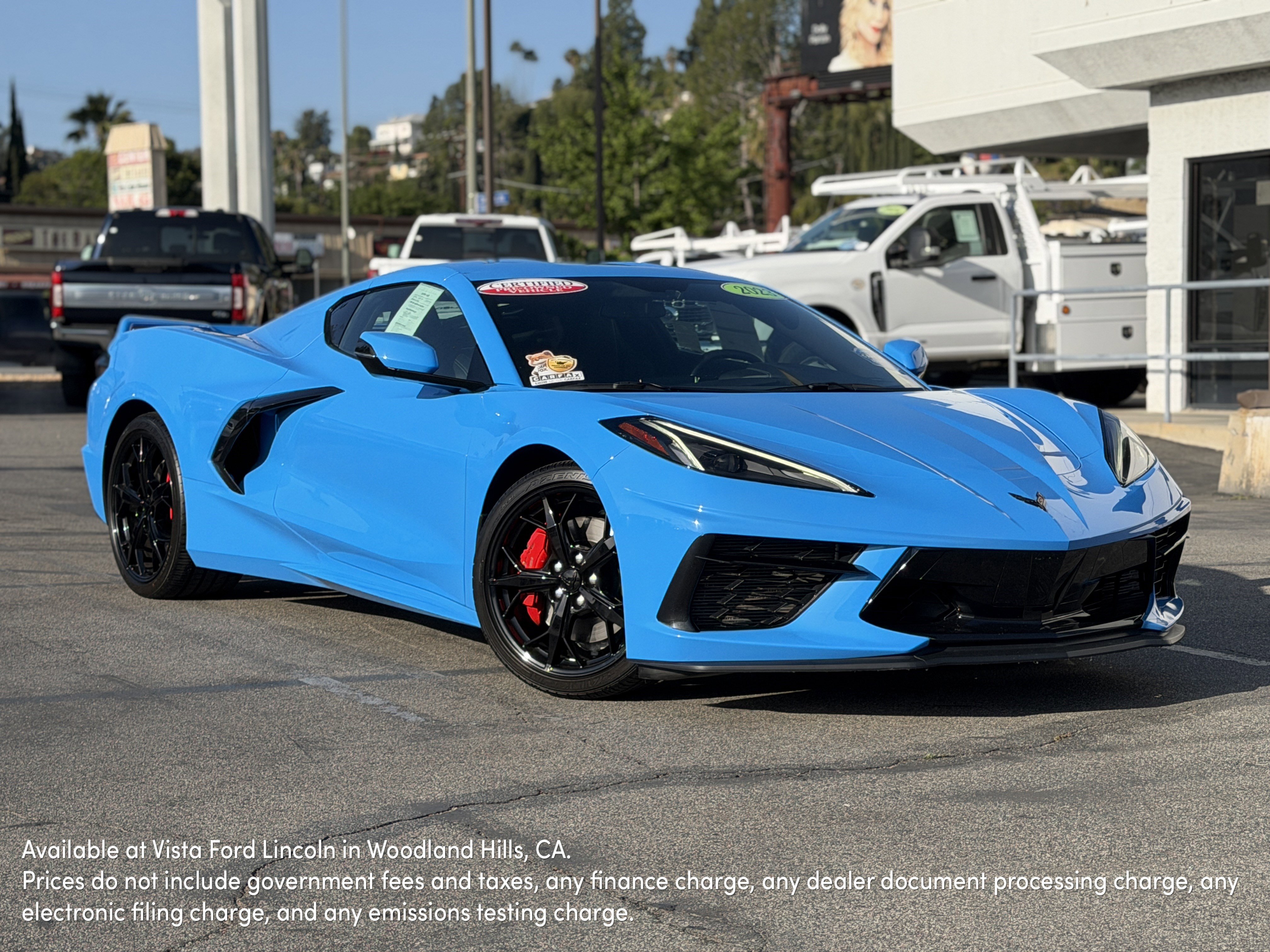Used 2023 Chevrolet Corvette Stingray Coupe w/ Z51 Performance Package RWD image 1