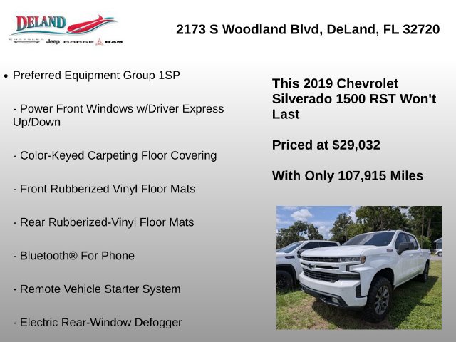 Used 2019 Chevrolet Silverado 1500 RST w/ All-Star Edition AWD/4WD image 6