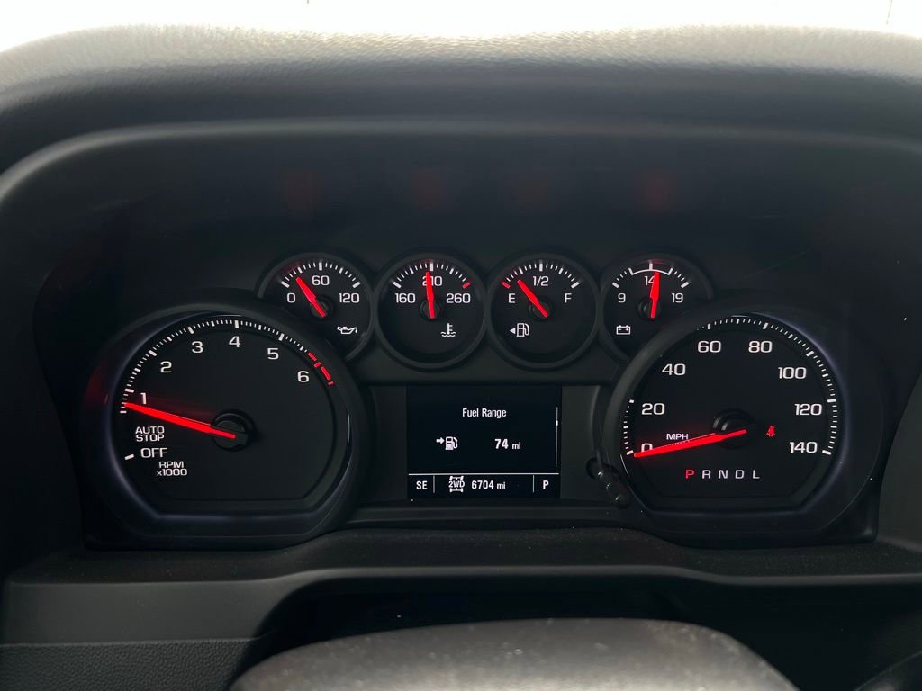 Used 2025 Chevrolet Silverado 1500 Custom Trail Boss w/ Dark Appearance Package AWD/4WD image 12