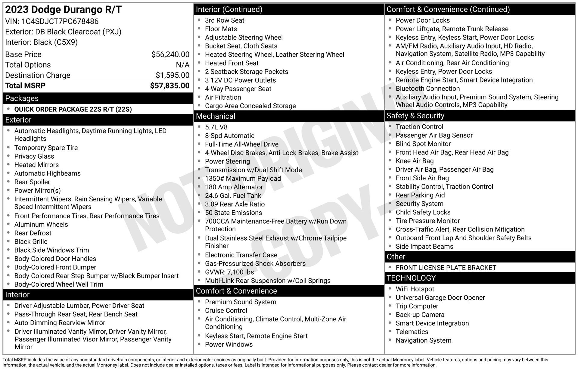 Used 2023 Dodge Durango R/T image 4