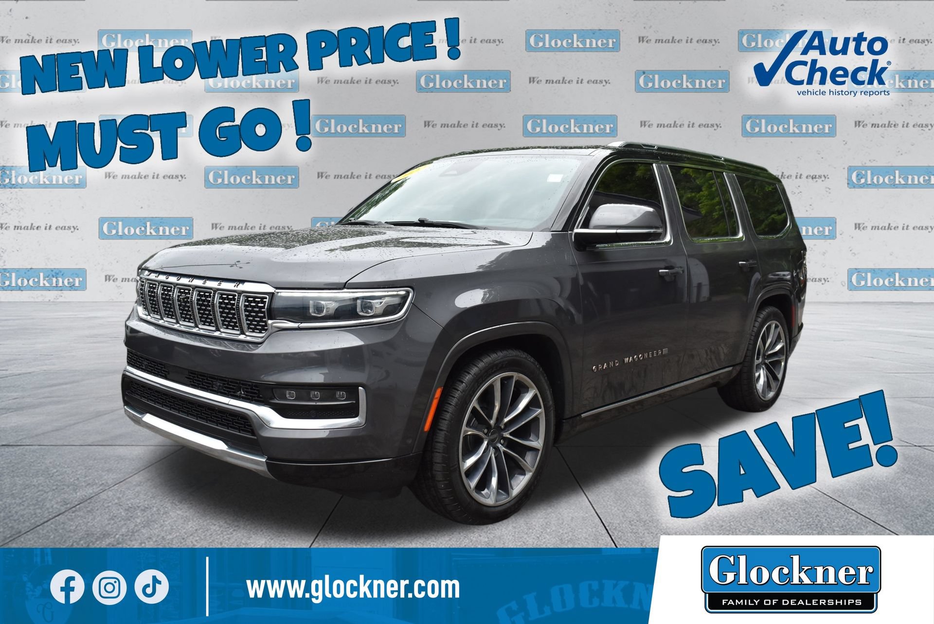 Used 2022 Jeep Grand Wagoneer Series III AWD/4WD image 1