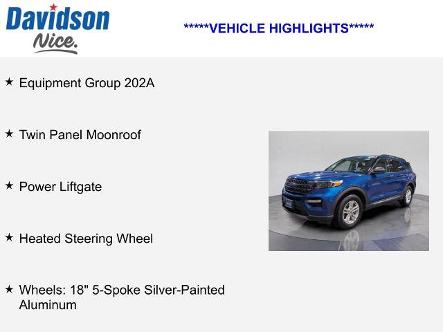 Certified 2022 Ford Explorer XLT w/ Equipment Group 202A image 4