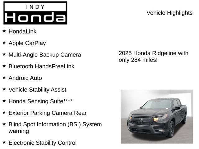 New 2025 Honda Ridgeline Sport+ image 7