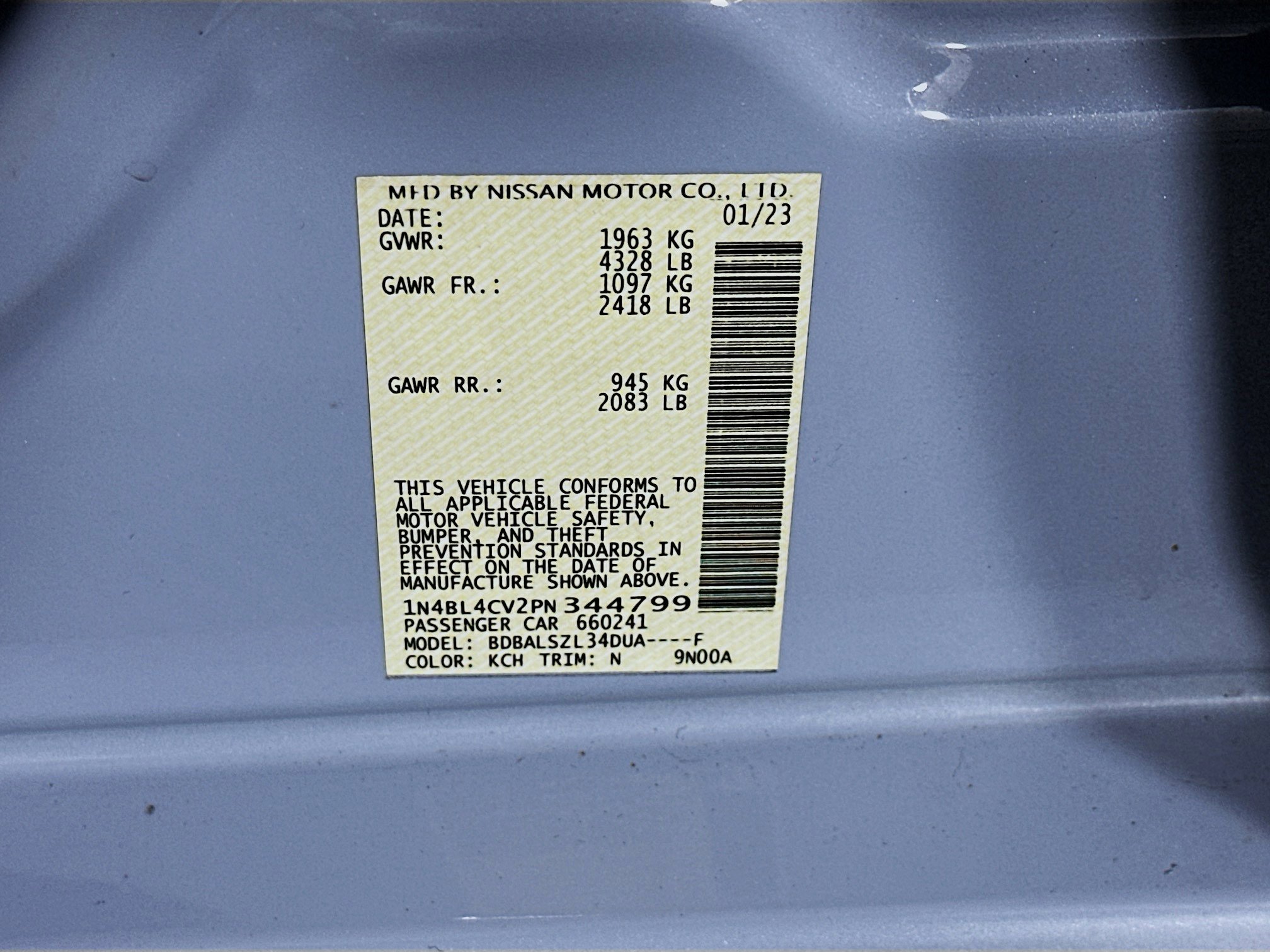 Used 2023 Nissan Altima 2.5 SR image 12