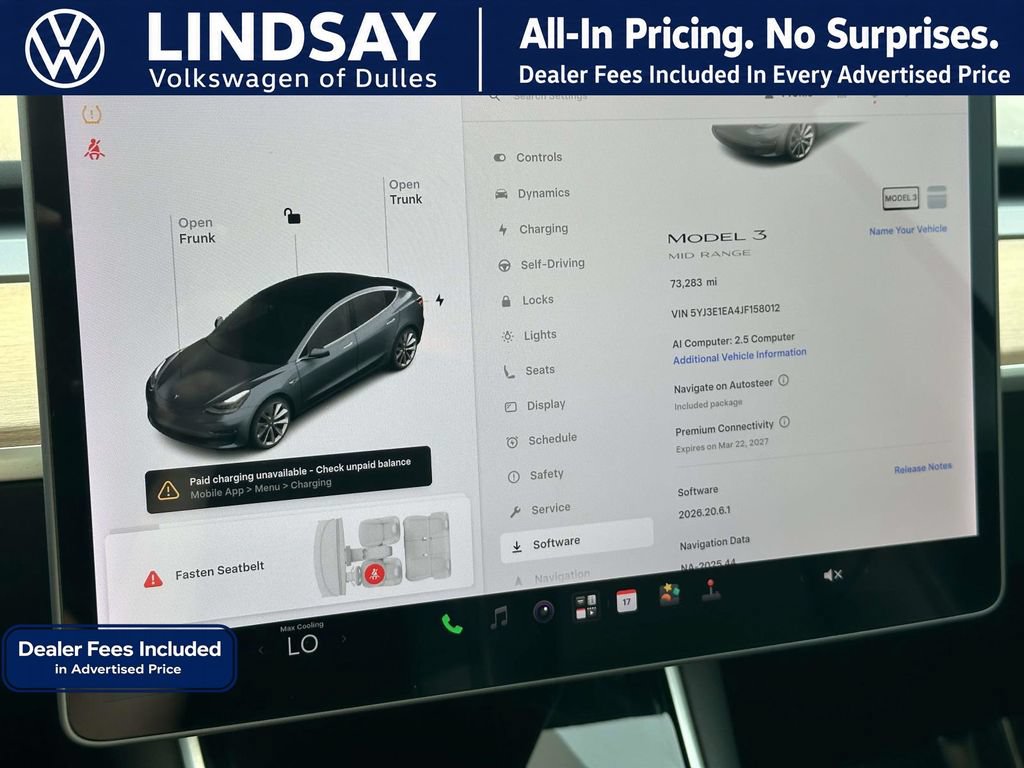 Used 2018 Tesla Model 3 Mid Range RWD image 23