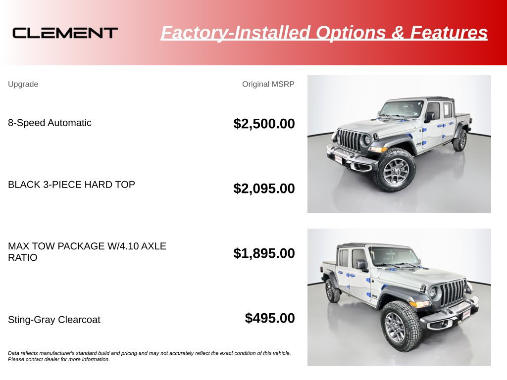 Used 2023 Jeep Gladiator Sport AWD/4WD image 16