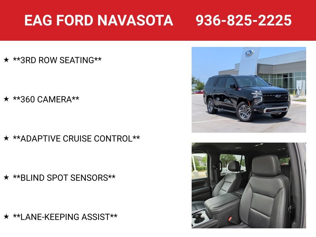 Used 2025 Chevrolet Tahoe Z71 AWD/4WD image 8
