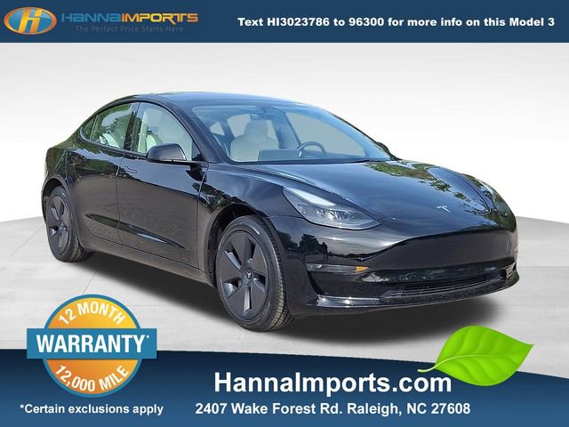 Used 2023 Tesla Model 3 Standard Range