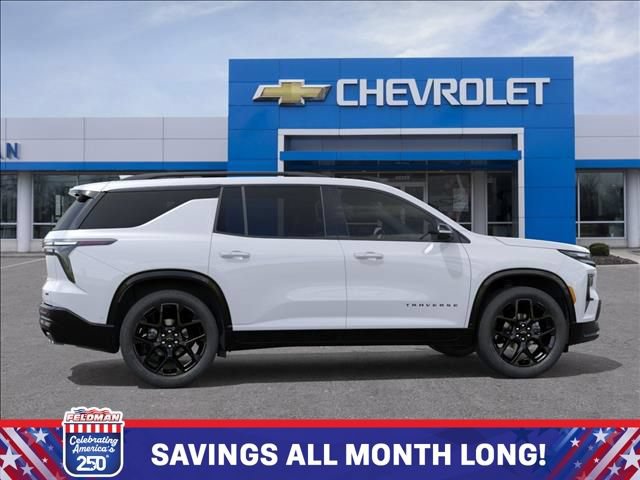 New 2026 Chevrolet Traverse RS w/ LPO, Floor Liner Package AWD/4WD image 5