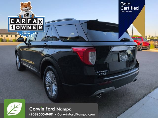 Certified 2021 Ford Explorer Limited w/ Hybrid Equipment Group 310A AWD/4WD image 7