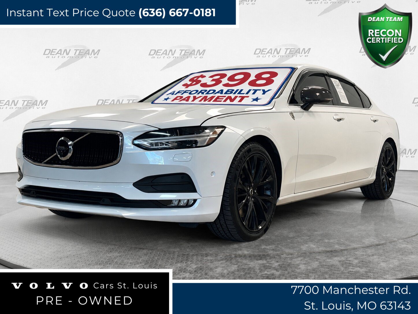 Used 2018 Volvo S90 T6 Momentum w/ Convenience Package AWD/4WD image 1