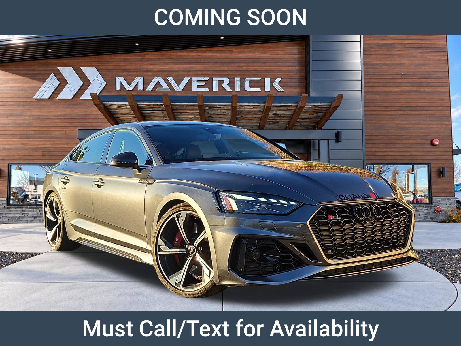 Used 2022 Audi RS 5 Sportback w/ Black Optic Carbon Package