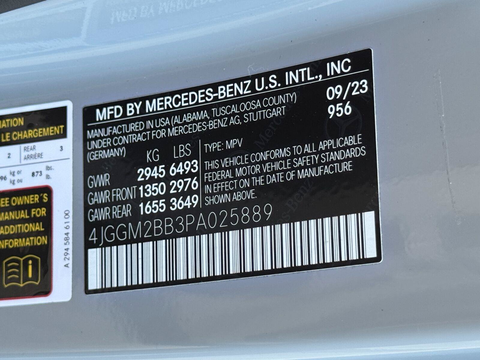 Used 2023 Mercedes-Benz EQE 350+ SUV w/ AMG Line Exterior Package image 53