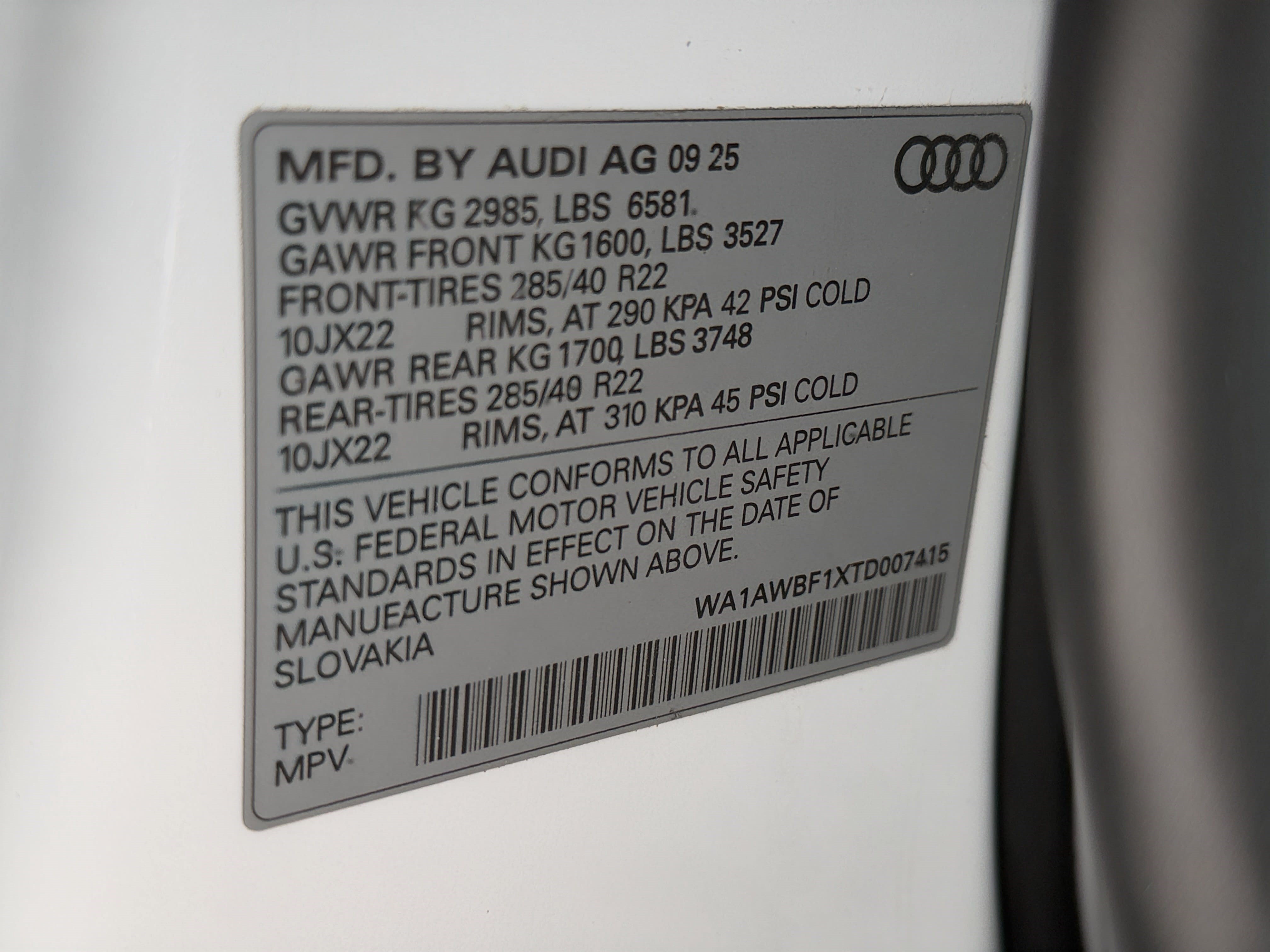 New 2026 Audi SQ8 Premium Plus AWD/4WD image 27