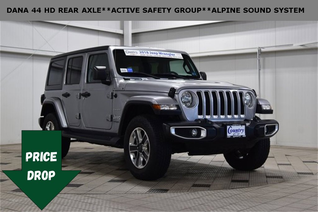 Used 2018 Jeep Wrangler Unlimited Sahara video 1