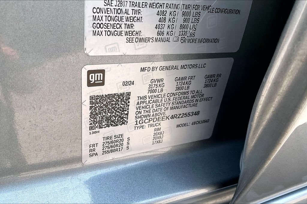 Used 2024 Chevrolet Silverado 1500 RST w/ Protection Package AWD/4WD image 19