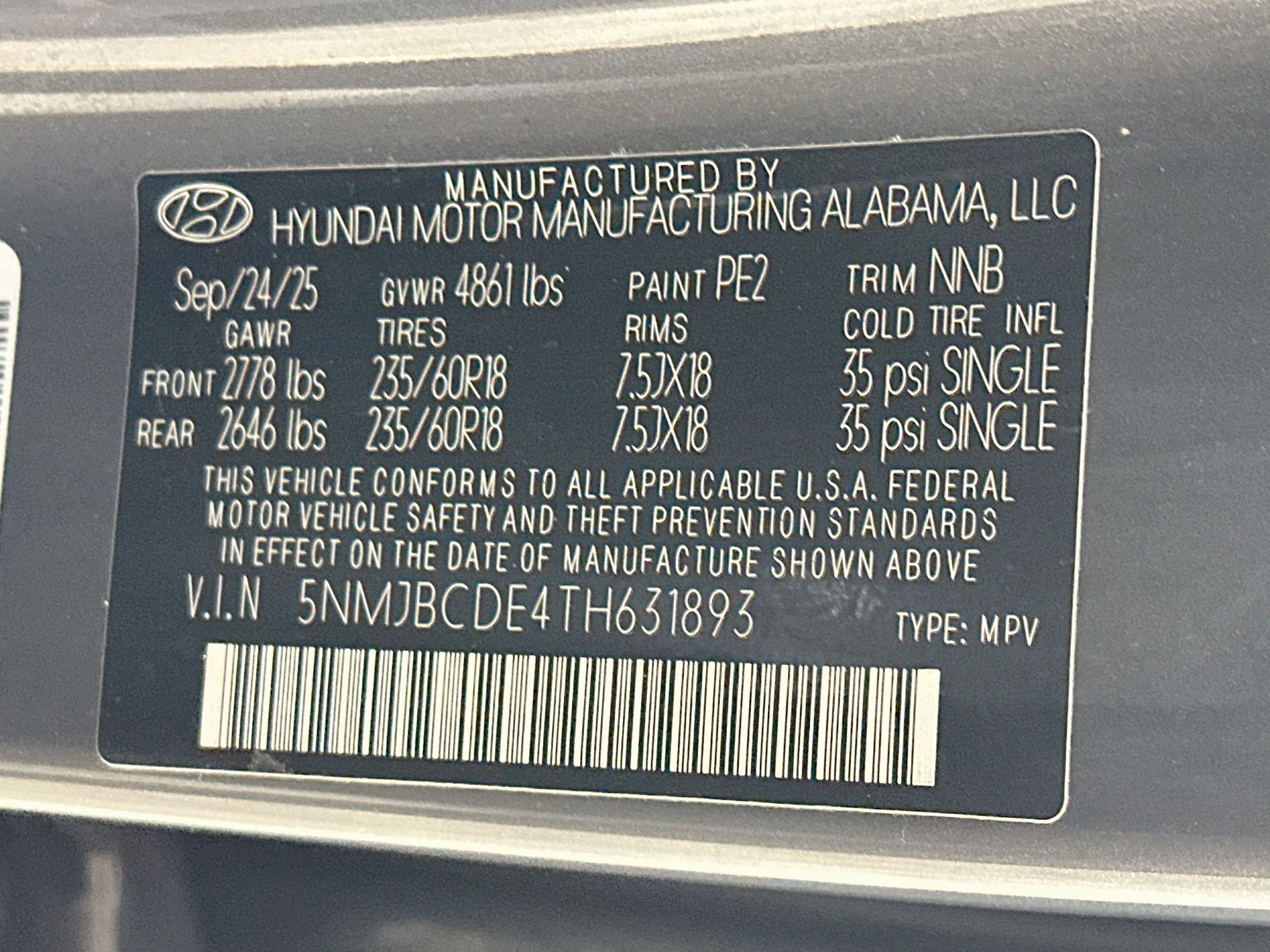 Used 2026 Hyundai Tucson SEL AWD/4WD image 12