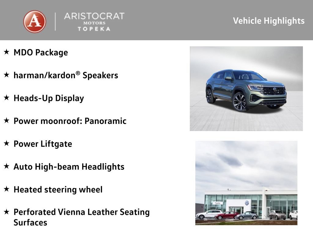 New 2026 Volkswagen Atlas Cross Sport SEL Premium R-Line AWD/4WD video 2