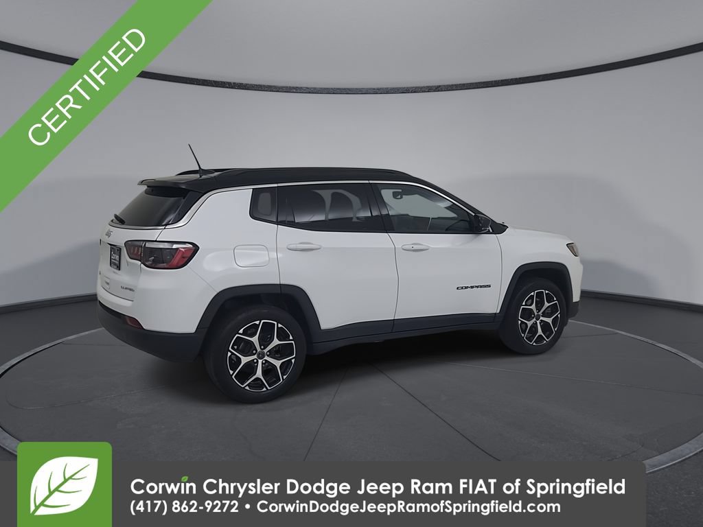 Certified 2025 Jeep Compass Limited AWD/4WD image 14