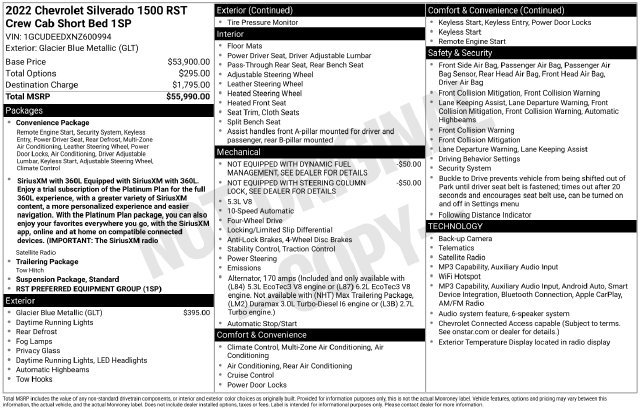 Used 2022 Chevrolet Silverado 1500 RST AWD/4WD image 4