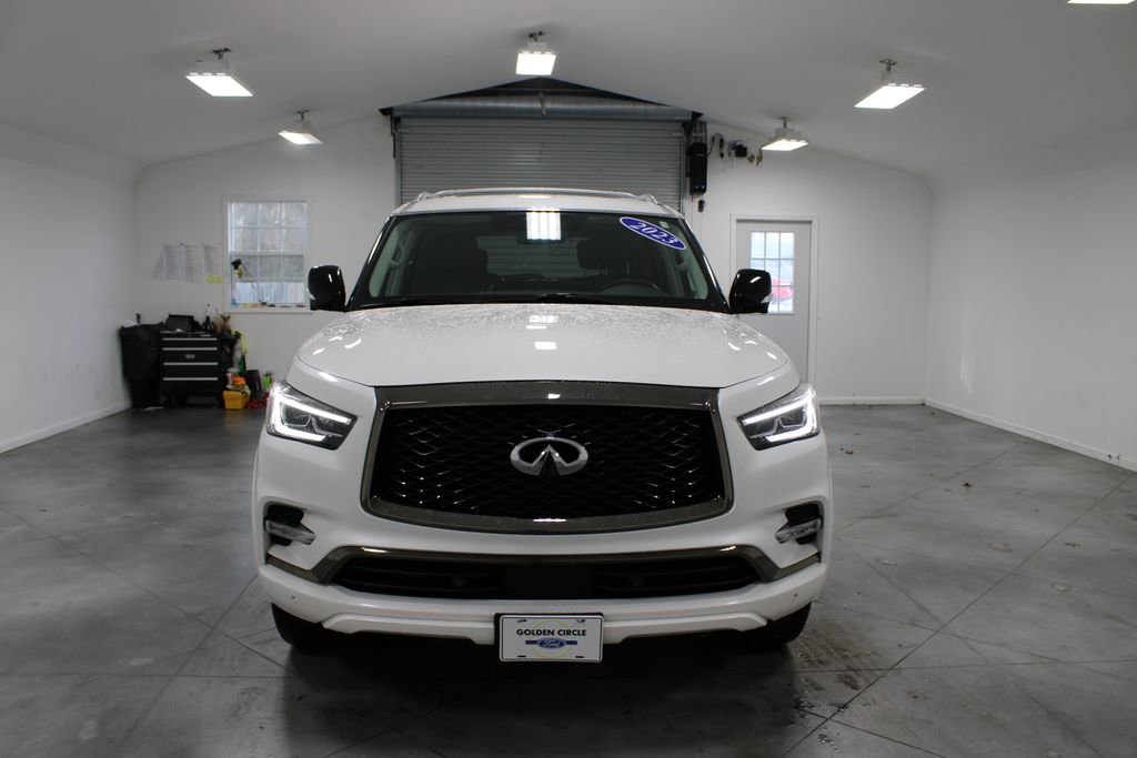 Used 2023 INFINITI QX80 Premium Select w/ Cargo Package video 3