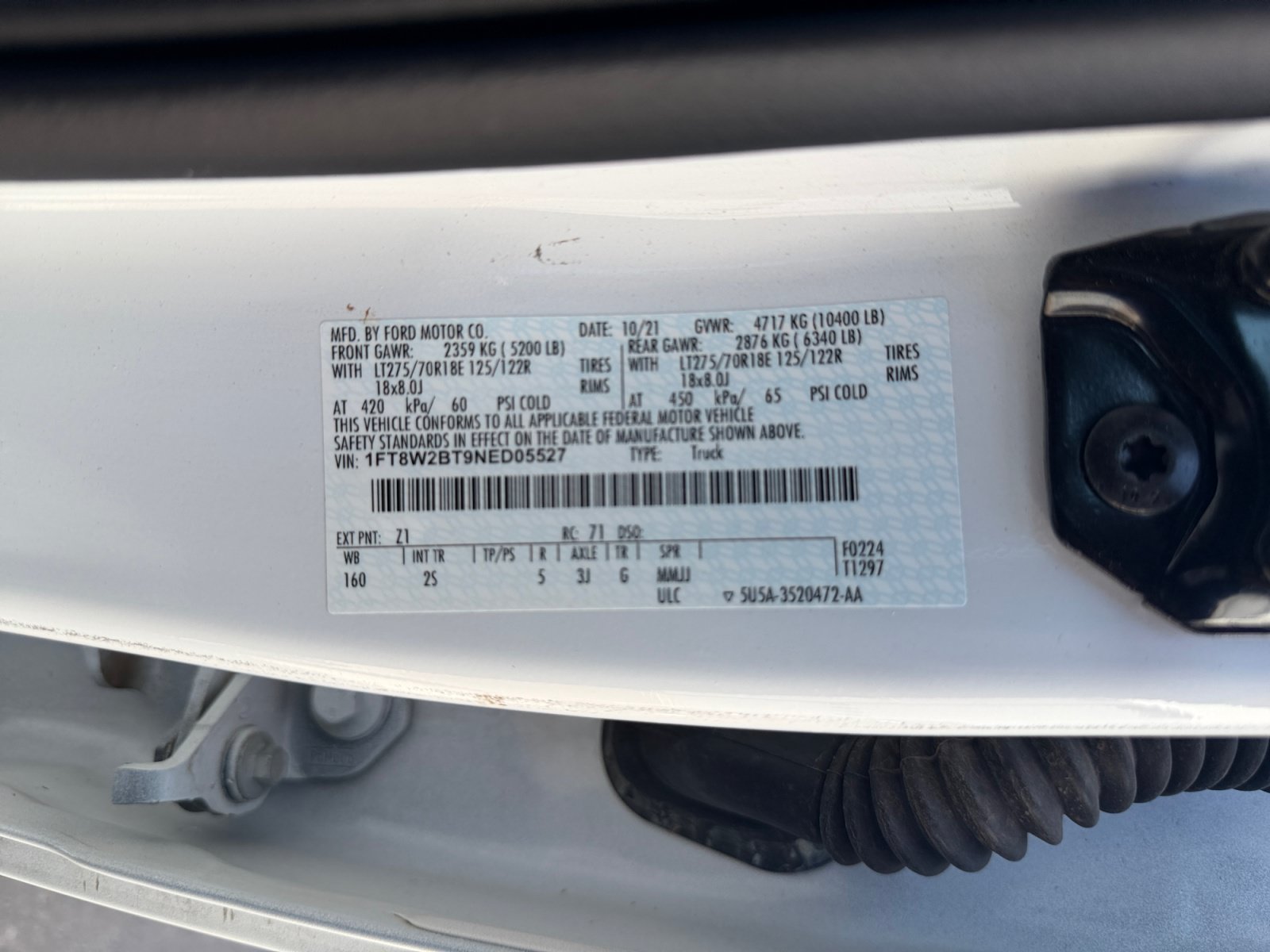 Used 2022 Ford F250 XLT w/ XLT Premium Package AWD/4WD image 33