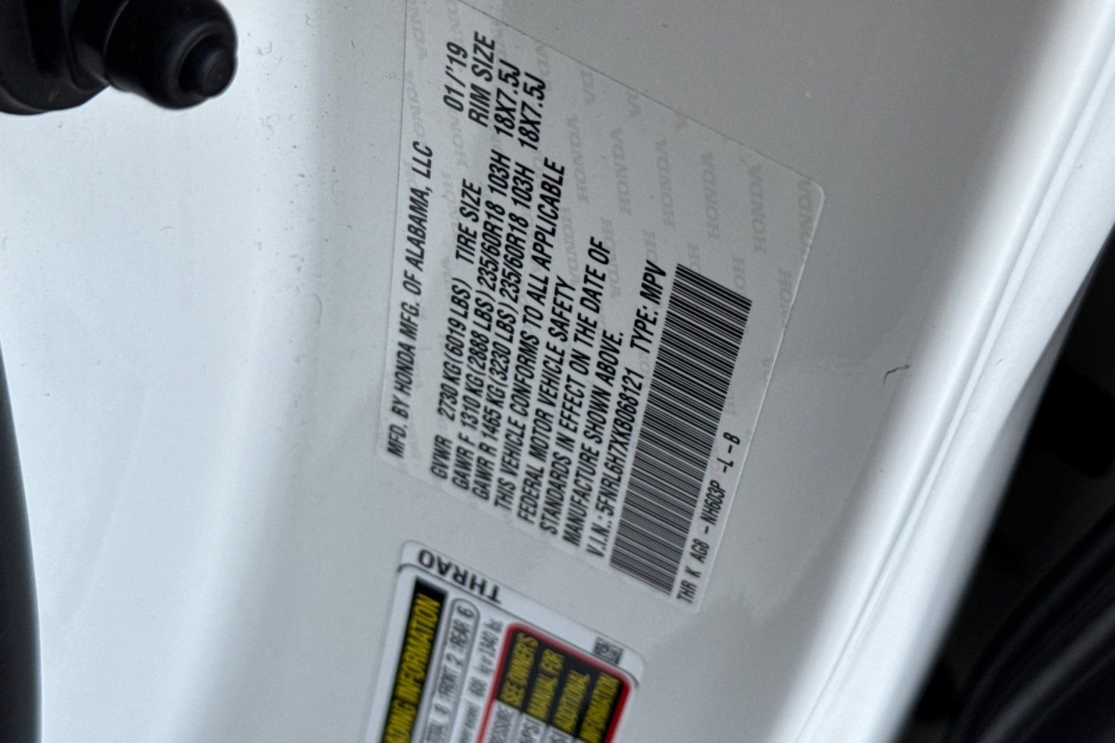 Used 2019 Honda Odyssey EX-L image 24