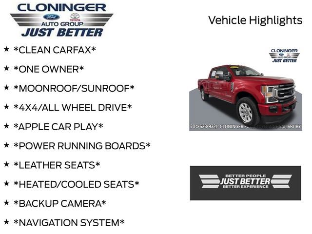 Used 2022 Ford F250 Platinum AWD/4WD image 3