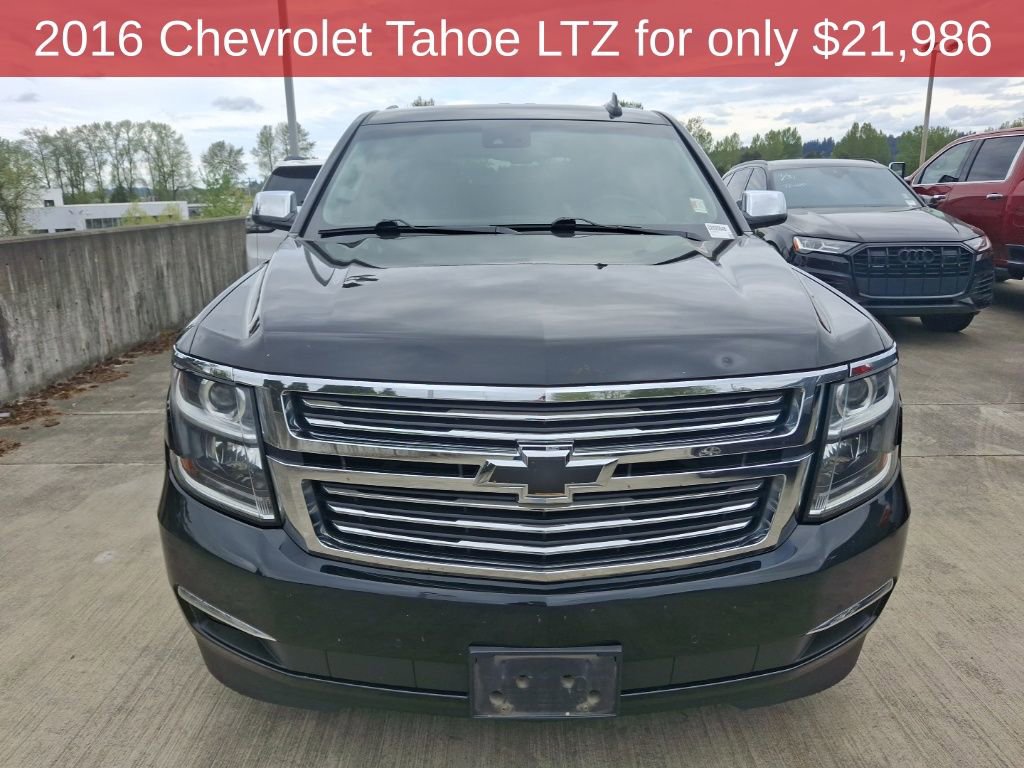 Used 2016 Chevrolet Tahoe LTZ AWD/4WD image 3