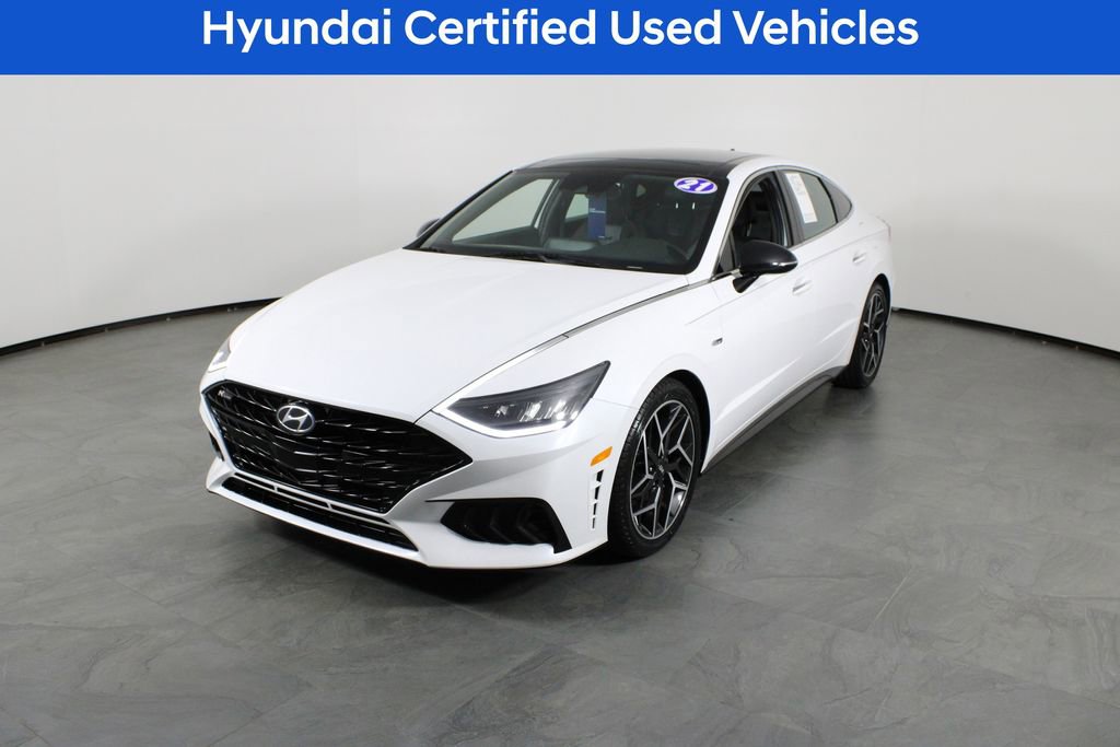 Certified 2021 Hyundai Sonata N Line image 2