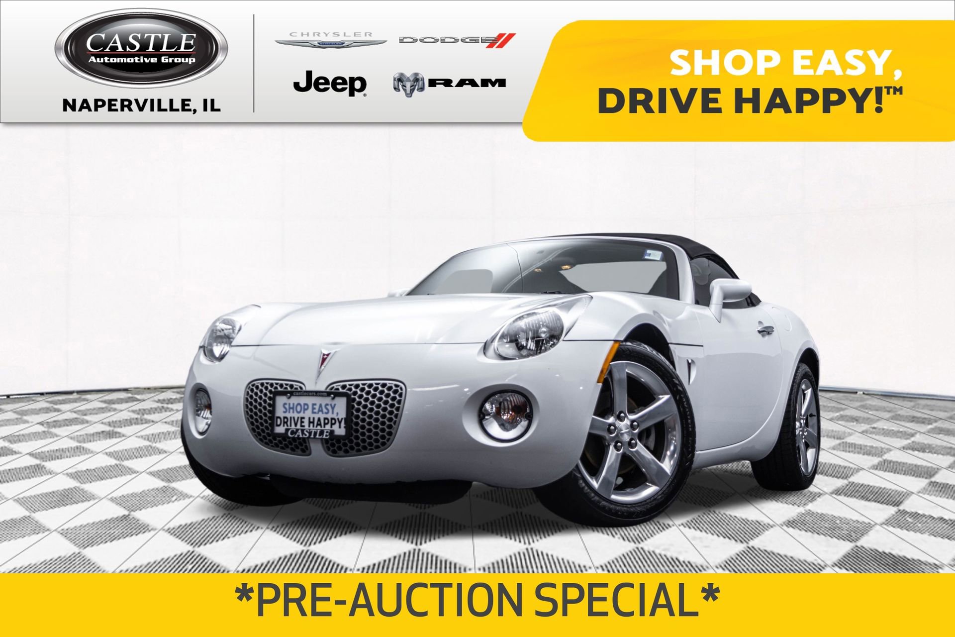 Used 2007 Pontiac Solstice Convertible