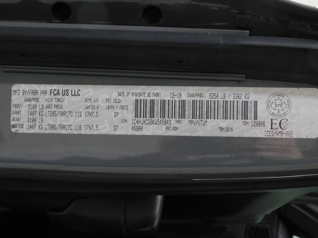 Used 2019 Jeep Wrangler Rubicon w/ Uconnect 4C Nav & Sound Group image 98