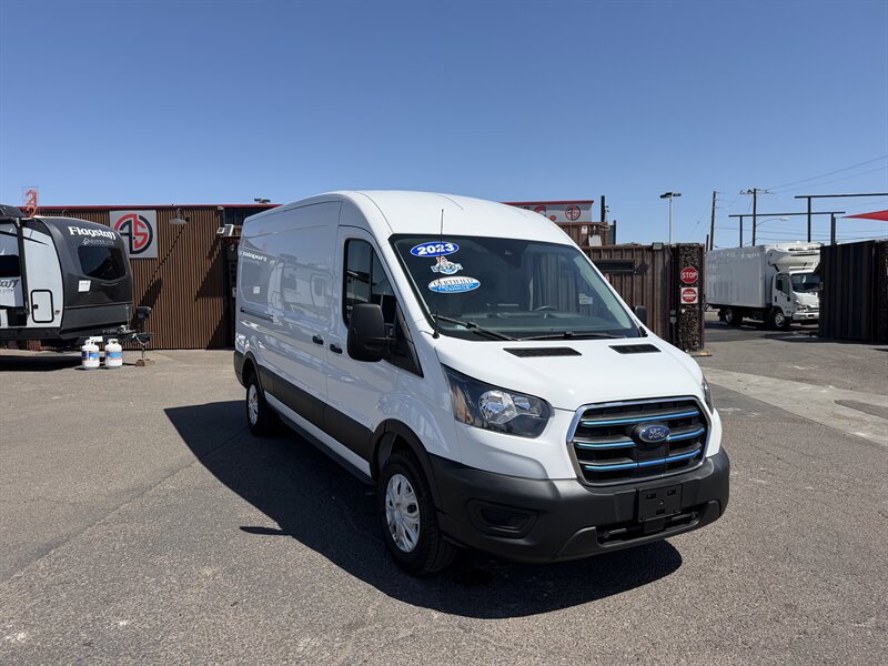 Used 2023 Ford E-Transit Medium Roof RWD image 1
