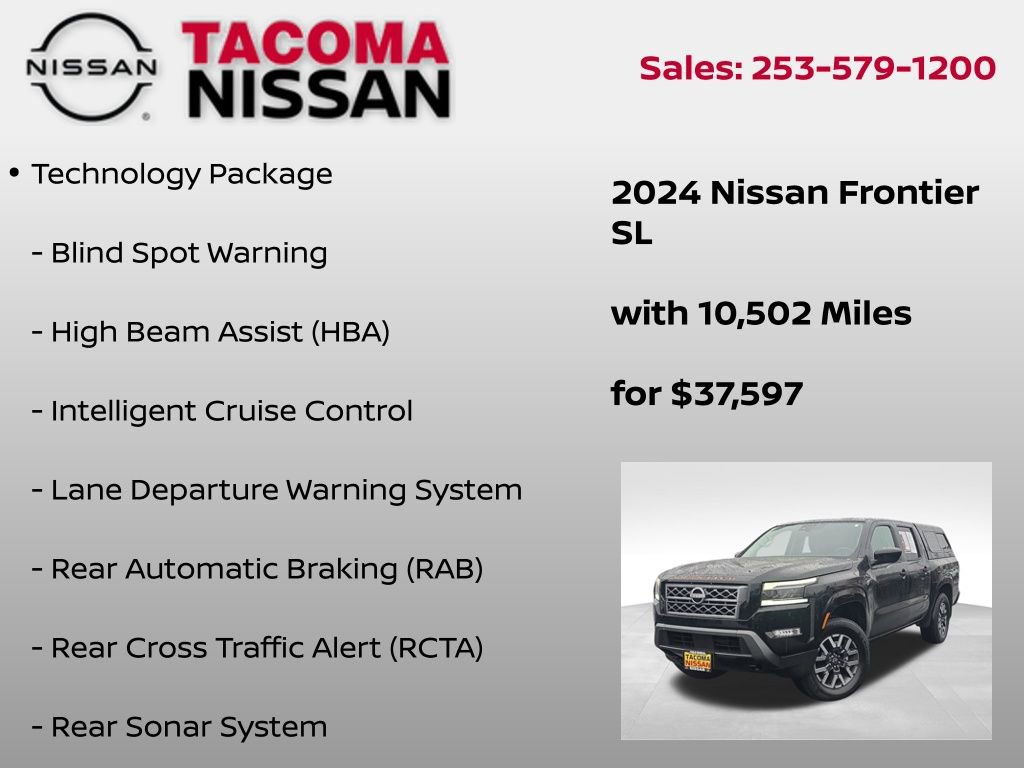 Used 2024 Nissan Frontier SL w/ Technology Package image 6