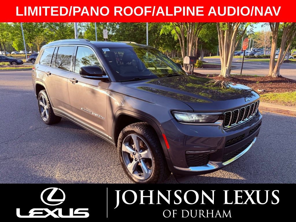 Used 2021 Jeep Grand Cherokee L Limited w/ Trailer Tow Group (B) image 1