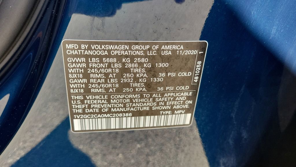 Used 2021 Volkswagen Atlas Cross Sport S image 27