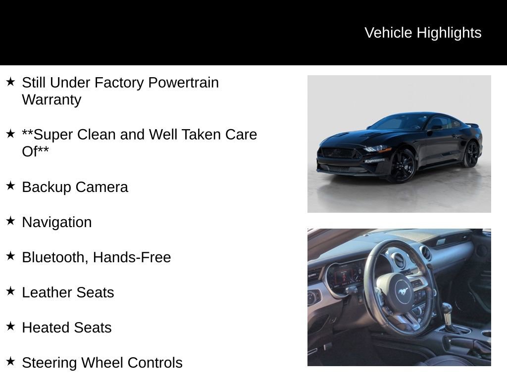Certified 2023 Ford Mustang GT Premium w/ Equipment Group 401A image 21