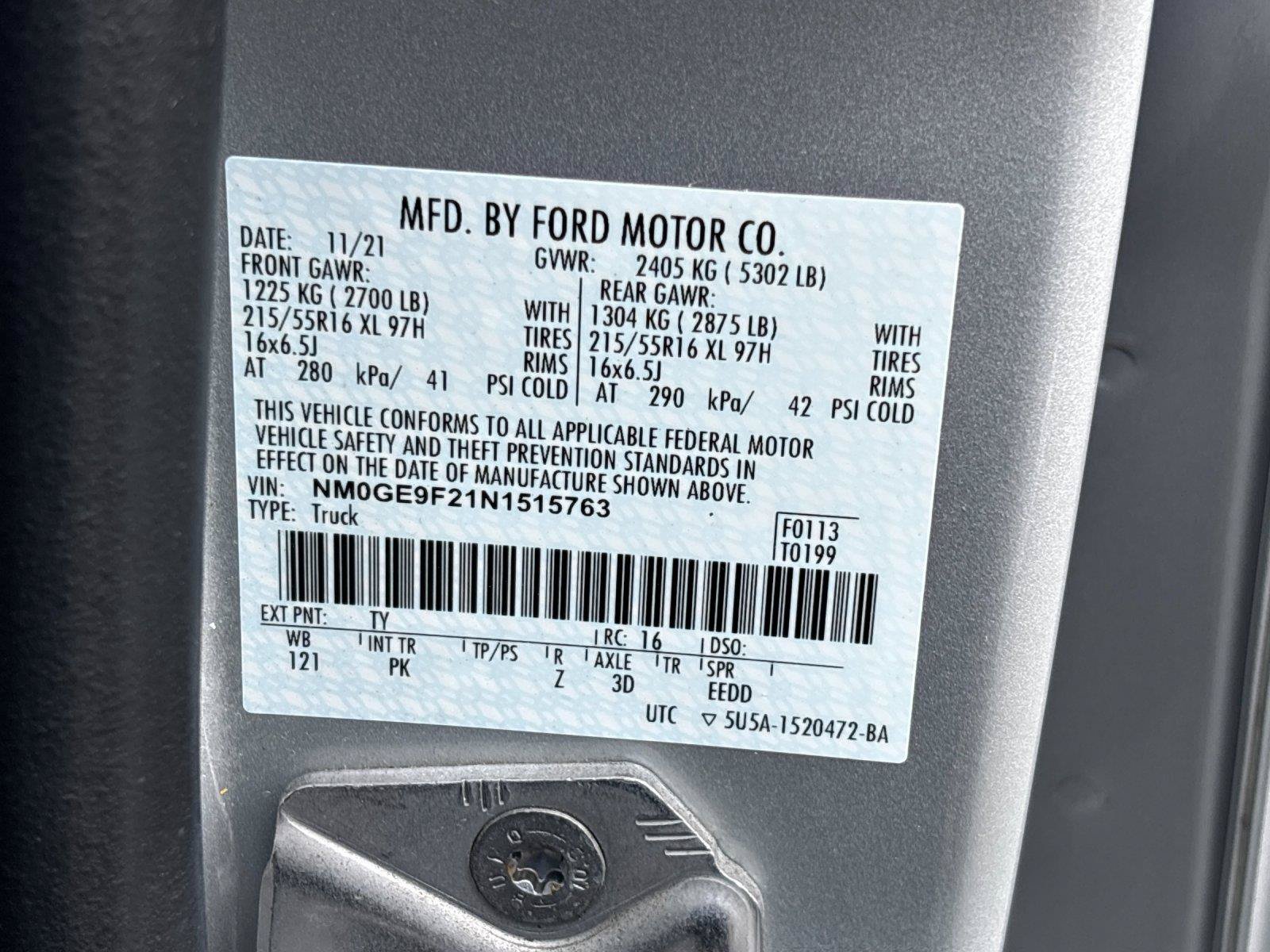 Used 2022 Ford Transit Connect XLT FWD image 12