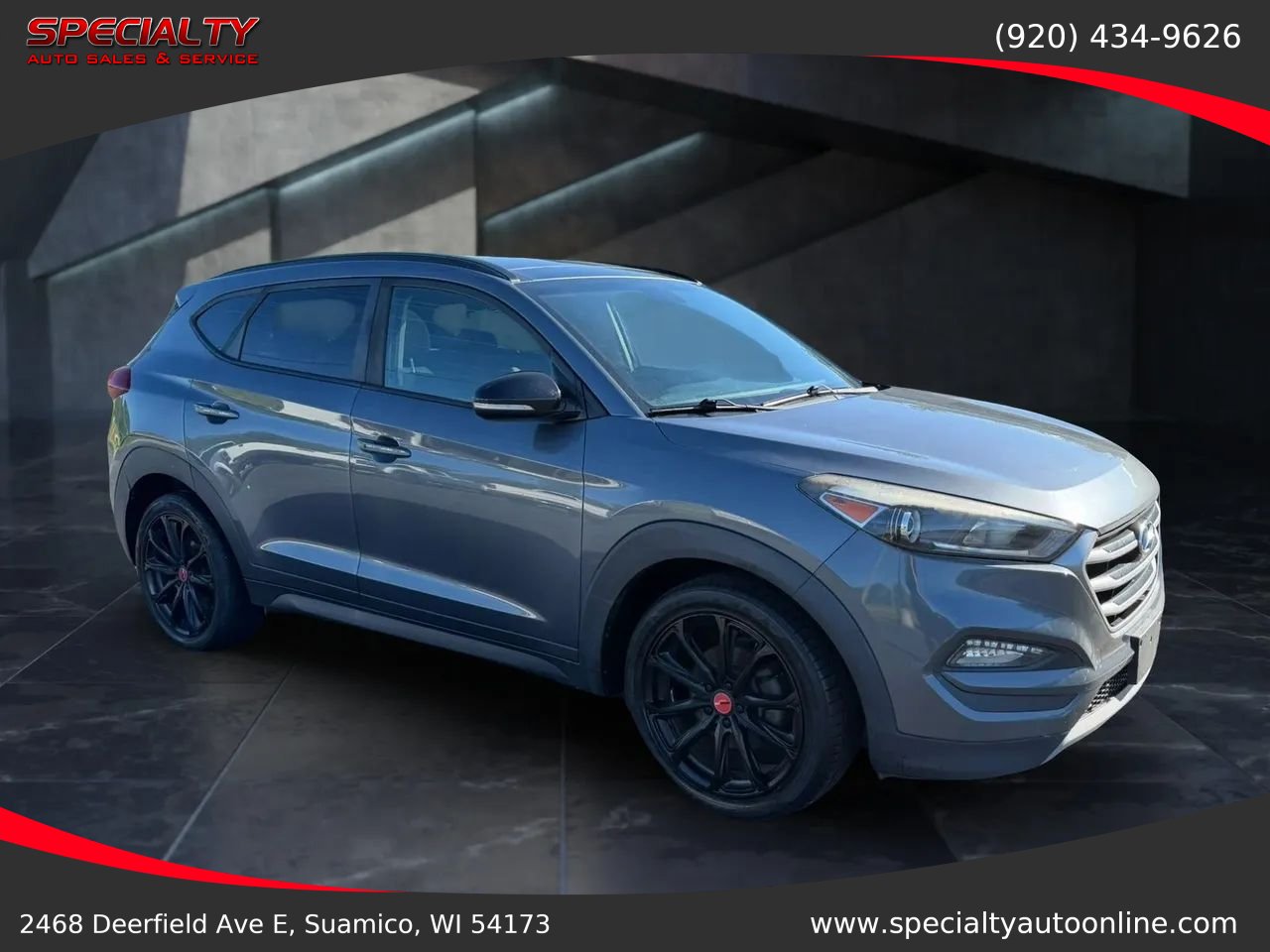 Used 2017 Hyundai Tucson Night w/ Cargo Package AWD/4WD image 8