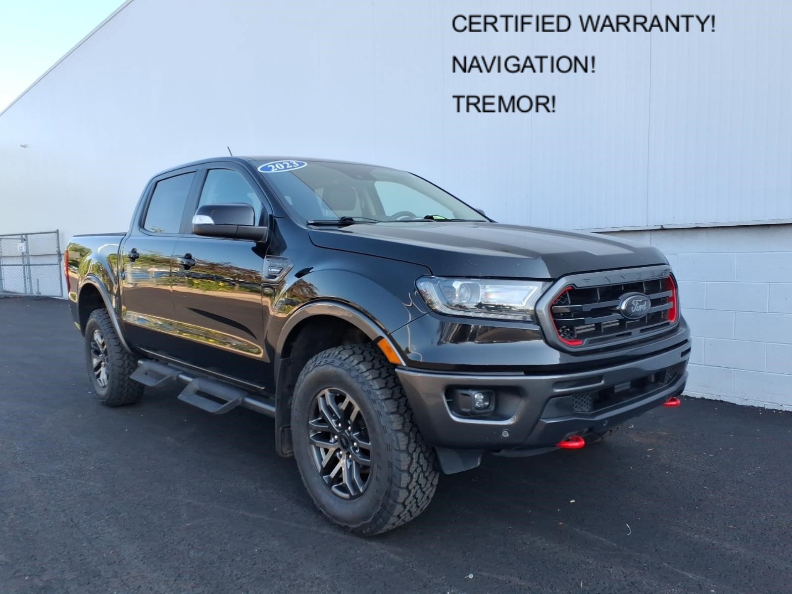 Certified 2023 Ford Ranger Lariat w/ Tremor Off-Road Package