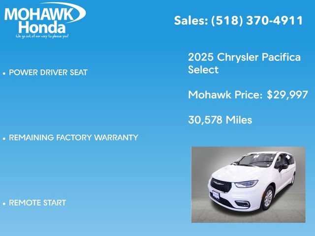 Used 2025 Chrysler Pacifica Select image 14