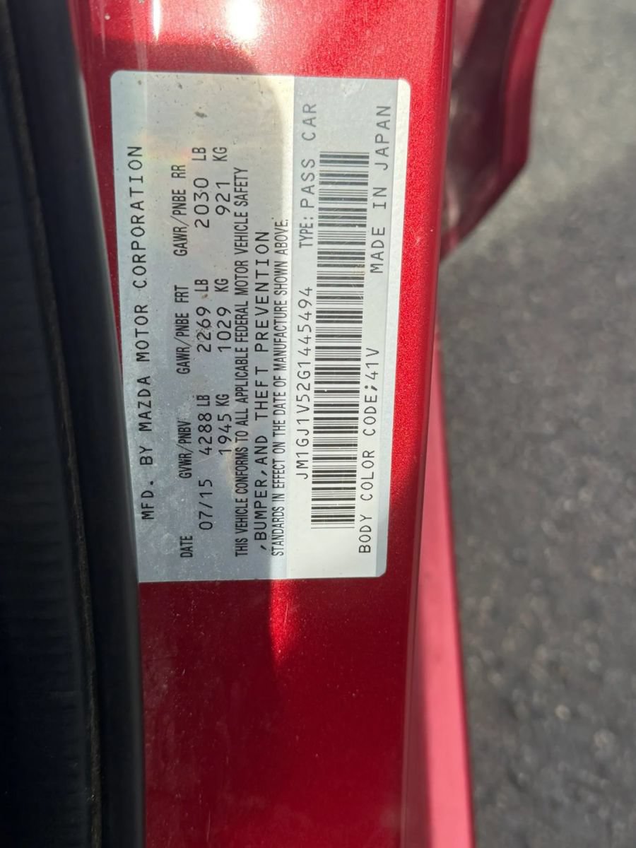 Used 2016 MAZDA MAZDA6 Touring FWD image 18