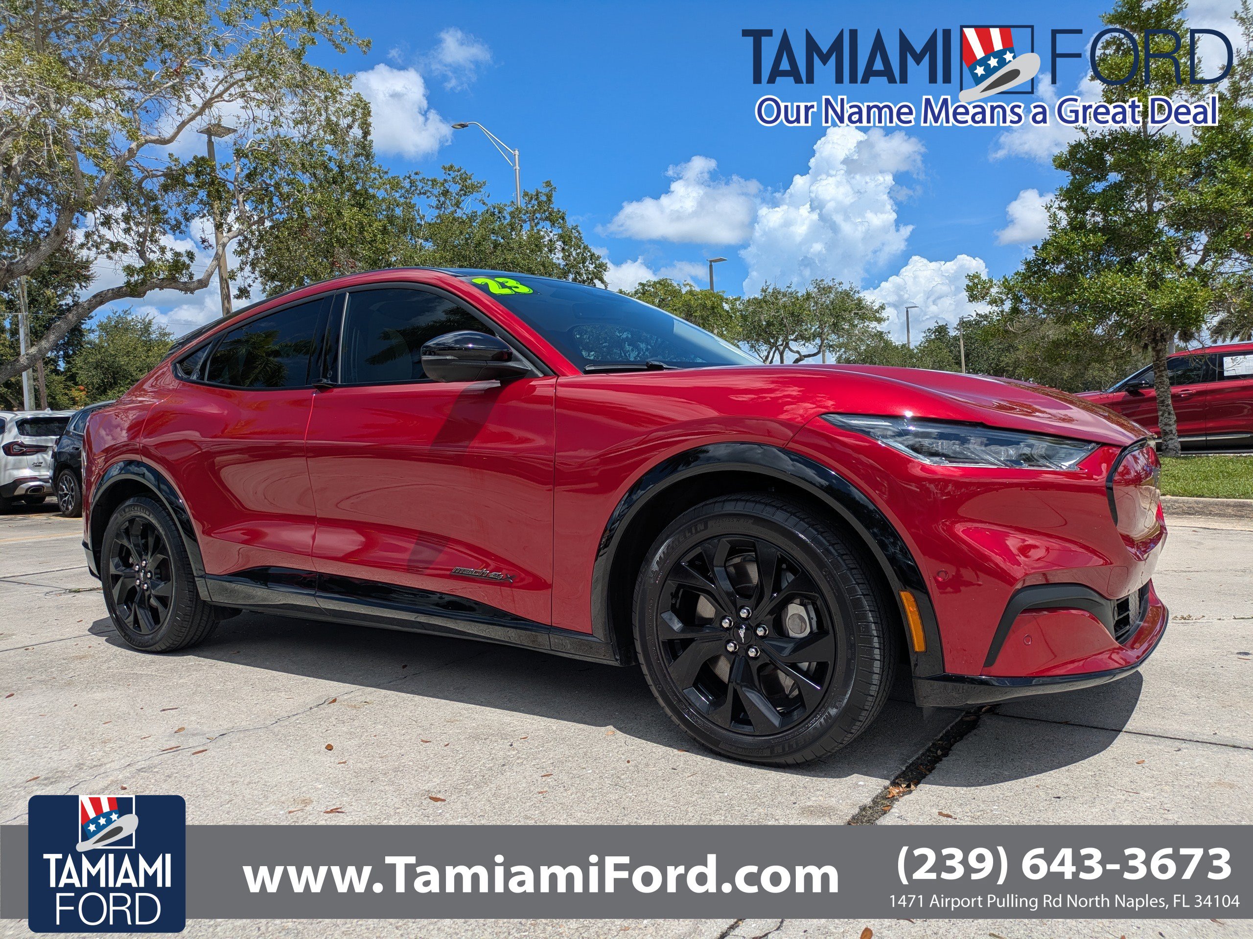 Certified 2023 Ford Mustang Mach-E Premium w/ Mustang Nite Pony Package